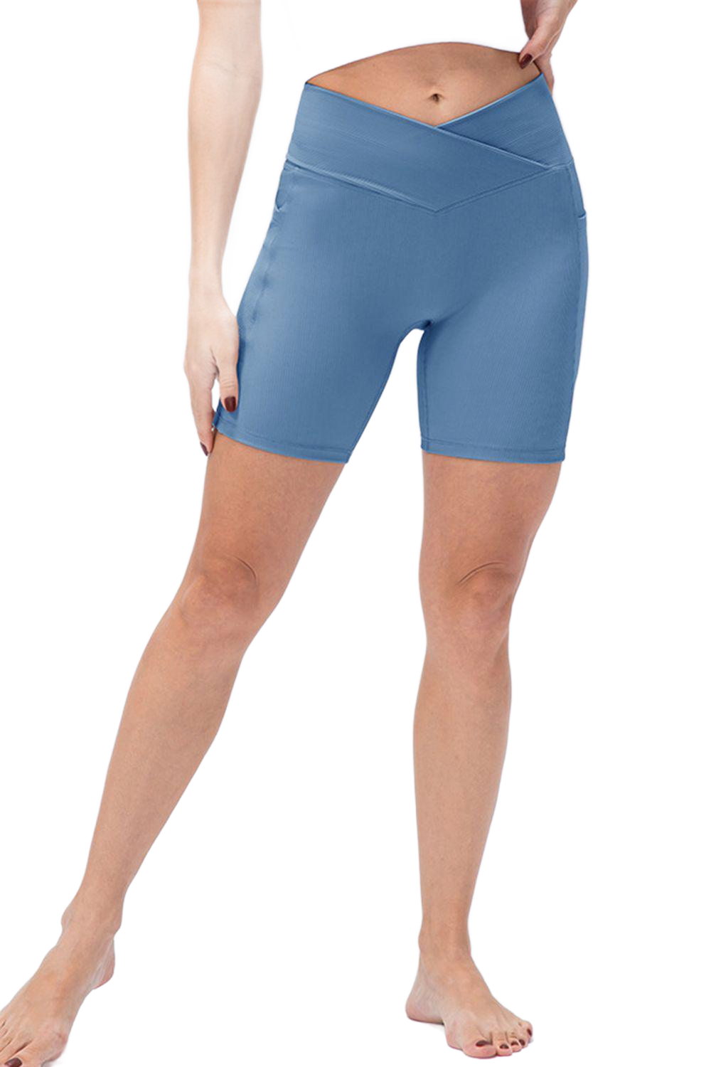 Slim Fit V-Waistband Sports Shorts