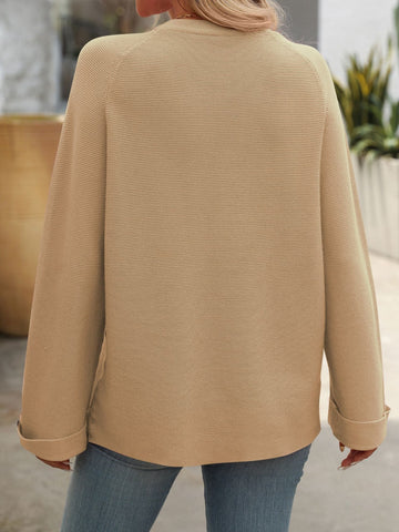 Round Neck Long Sleeve Sweater