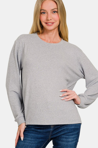 Banana HACCP Round Neck Long Sleeve T-Shirt