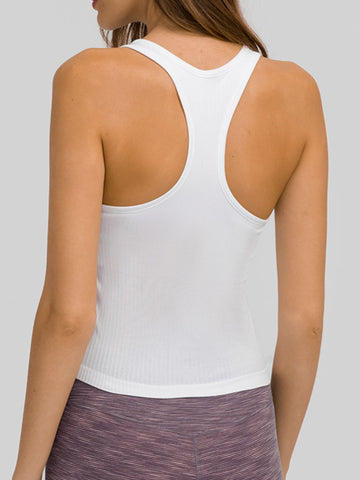 Round Neck Racer back Active Tank