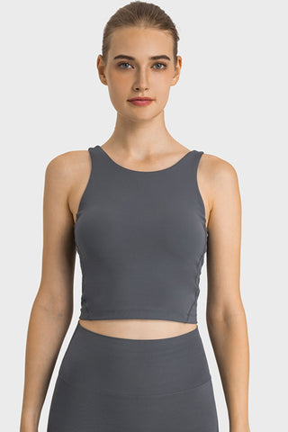 Highly Stretchy Cropped Sports Tank