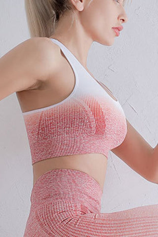 Gradient Racer back Sports Bra