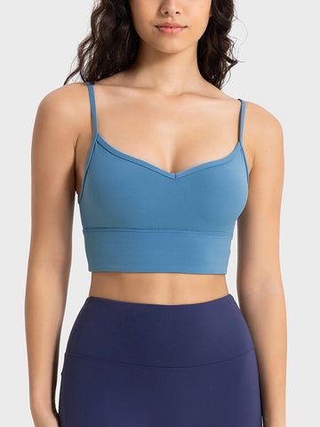 Spaghetti Strap Sport Bra