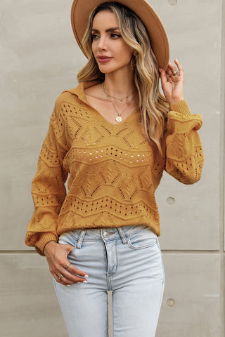 Lantern Sleeve Sweater