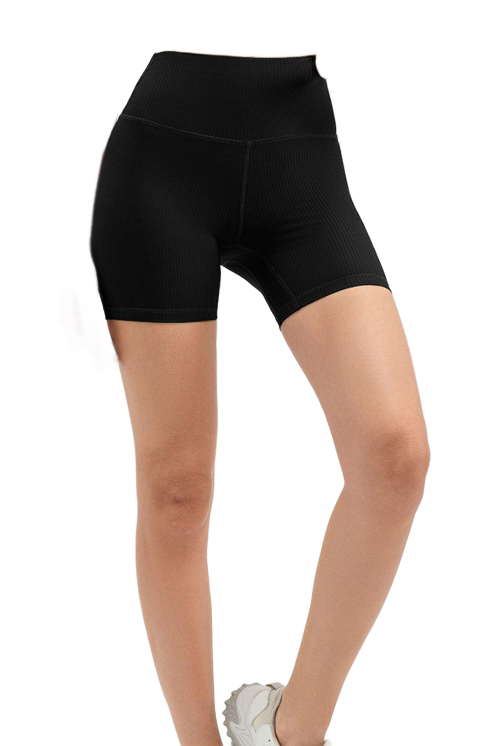 Wide Waistband Slim Fit Sports Shorts