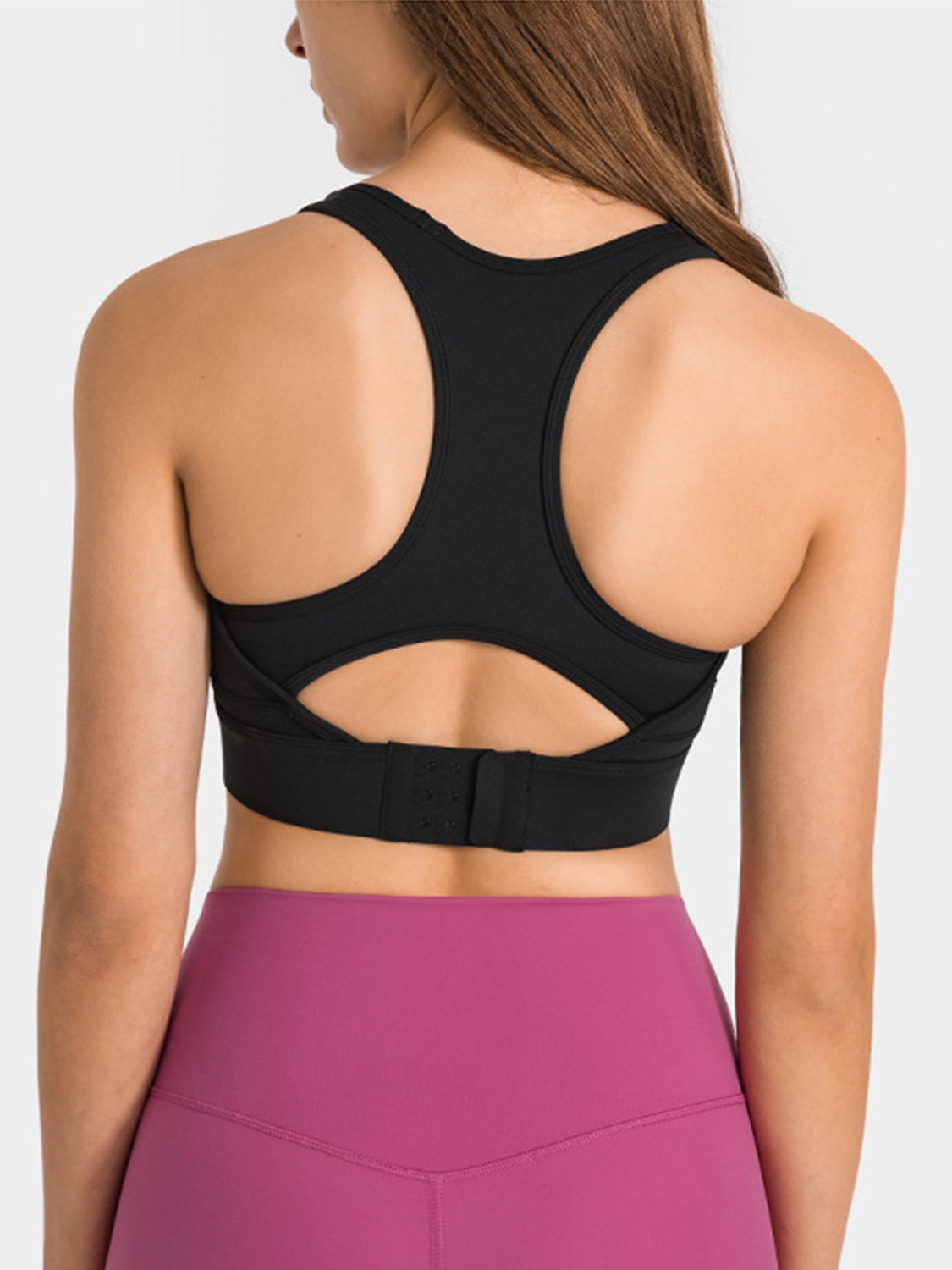 Round Neck Racerback Cropped Tank