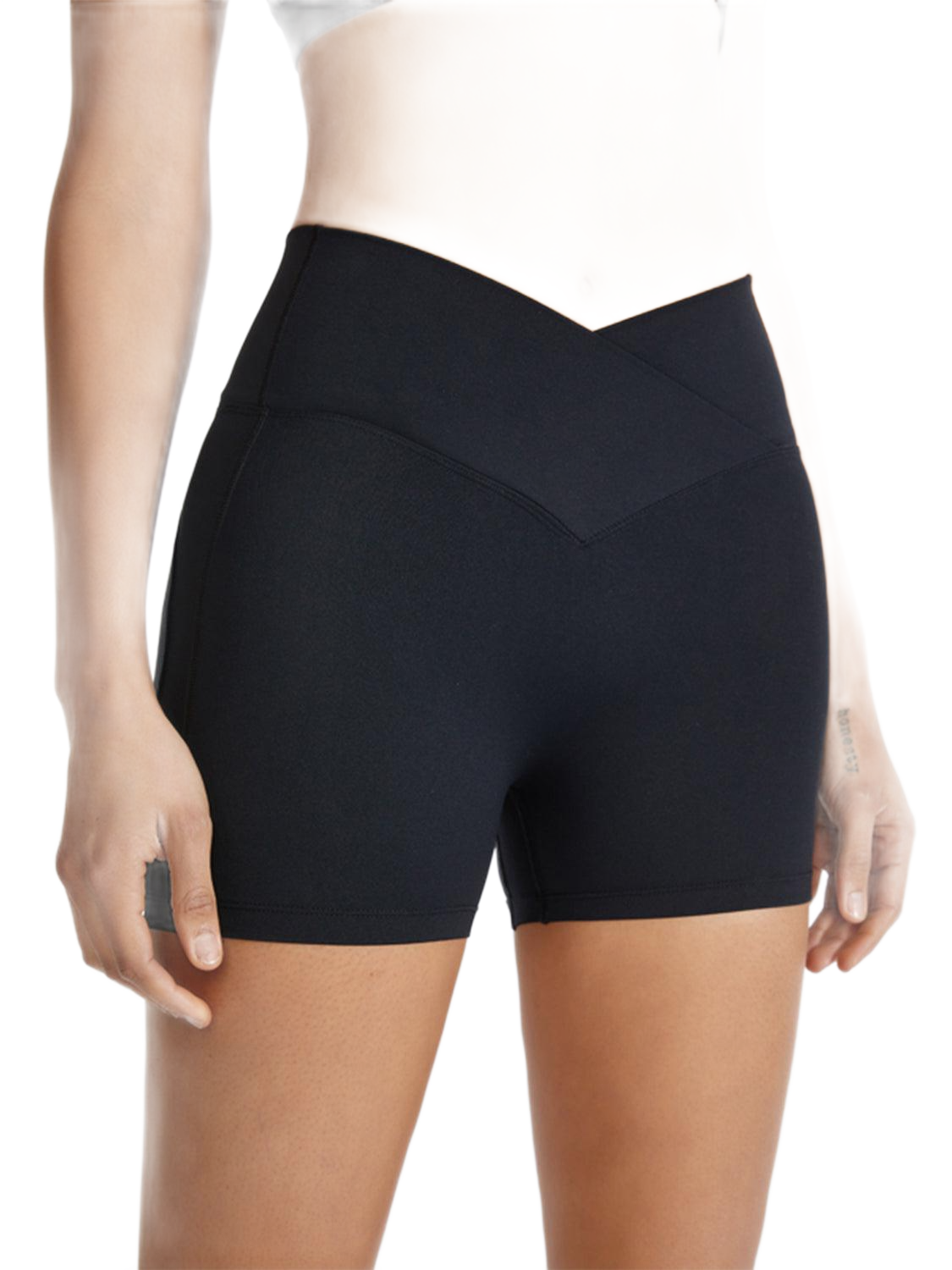 High Waist Active Shorts