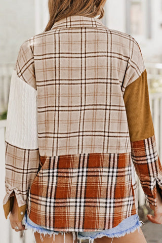 Plaid Button Up Long Sleeve Shacked