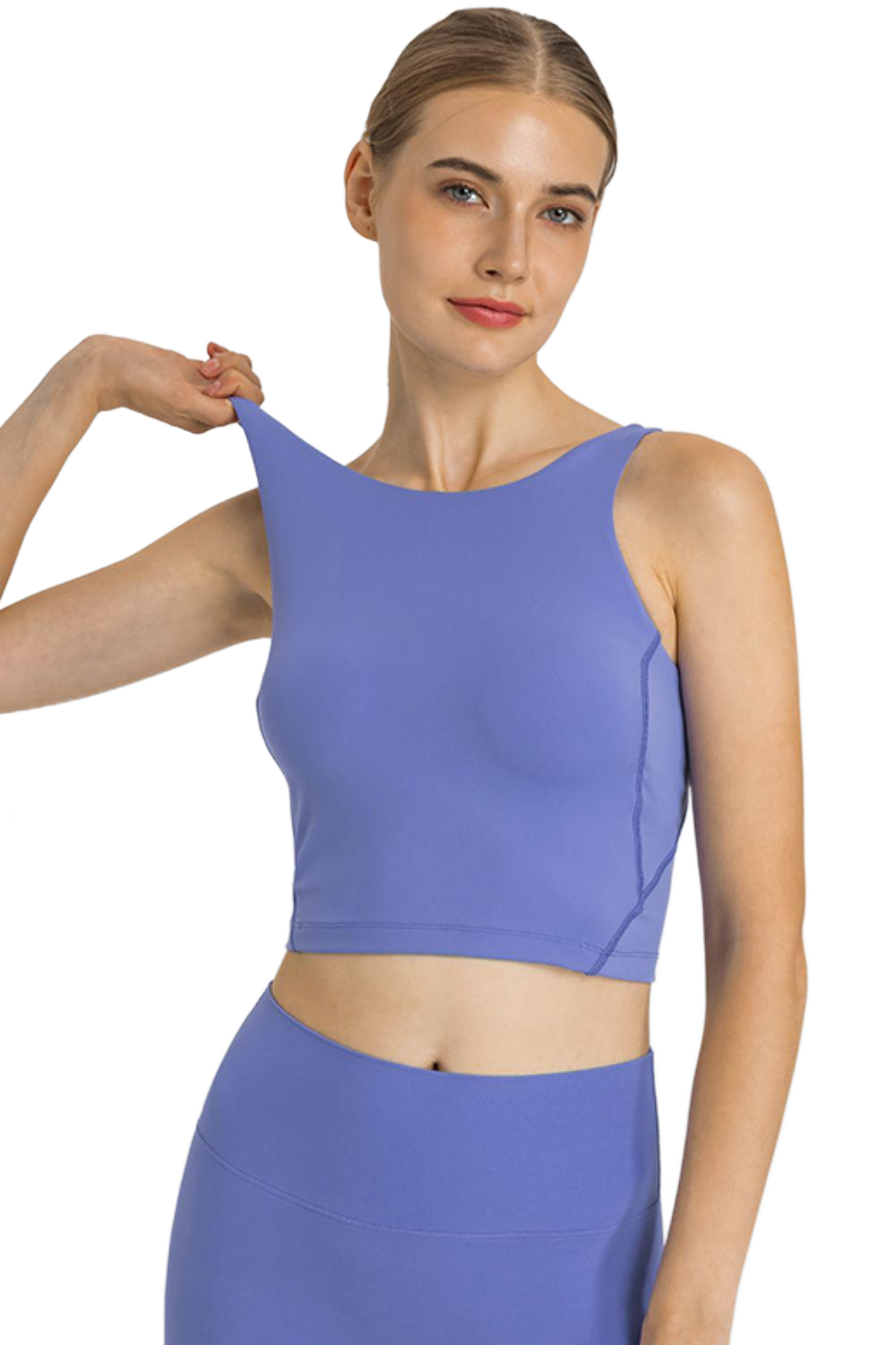 Highly Stretchy Cropped Sports Tank