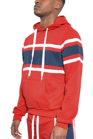 Three-Stripe Hoodie