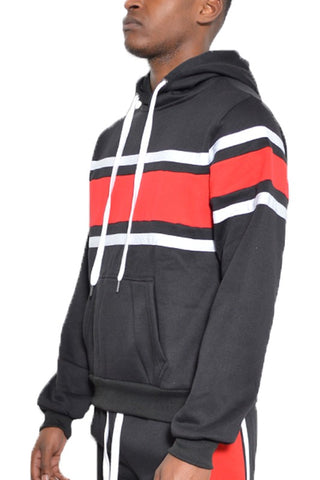 Three-Stripe Hoodie