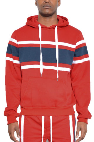 Stripe Pullover Hoodie 3