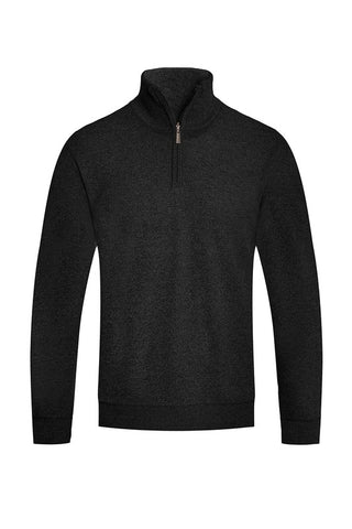 Was Men Knit Quarter Zip Sweater