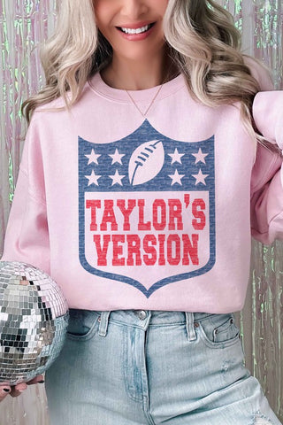 TAILORS VERSION FOOTBALL GRAPHIC SWEATSHIRT