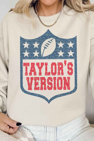 TAILORS VERSION FOOTBALL GRAPHIC SWEATSHIRT