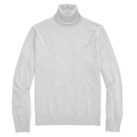 Was Men Solid Turtleneck Sweater