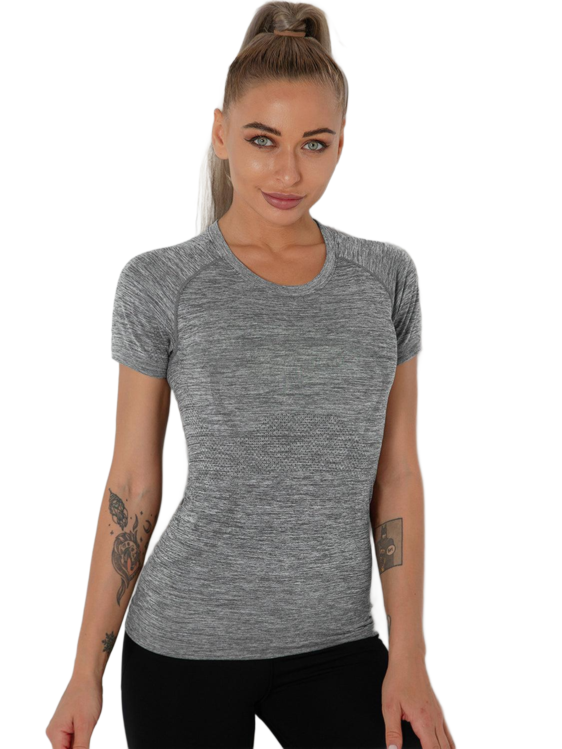 Breathable Quick-Dry Short Sleeve Active T-Shirt