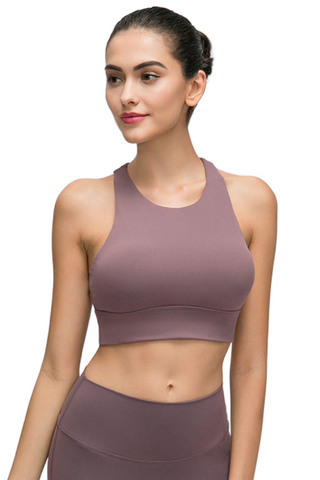 Halter Keyhole Sports Bra