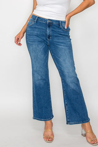 Full Size Cat's Whiskers Mid-Rise Ankle Jeans