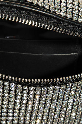 Fame Pave Rhinestone Cross body Bag