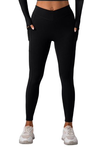 High Waist Active Leggings with Pockets