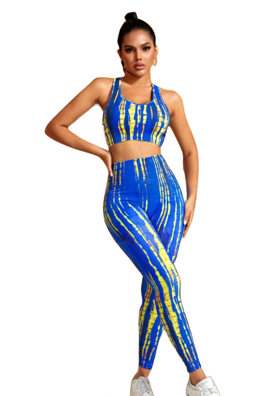 Sports Tank and Leggings Set