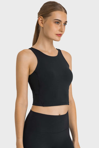 Highly Stretchy Cropped Sports Tank