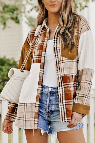 Plaid Button Up Long Sleeve Shacked