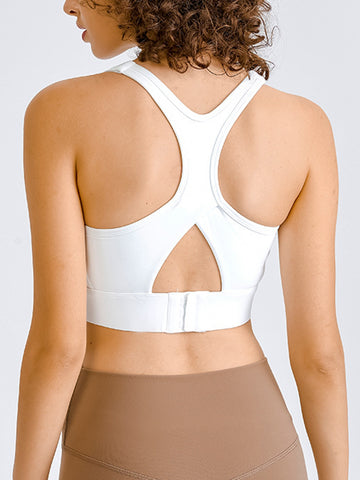 Square Neck Racer back Cropped Tank