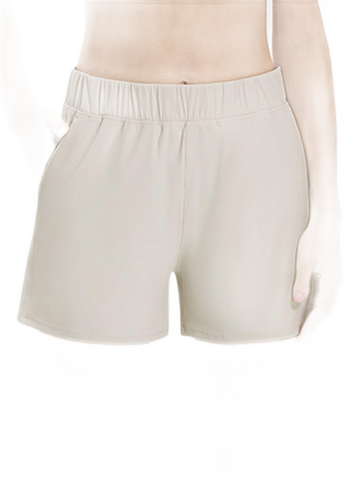 Elastic Waist Active Shorts