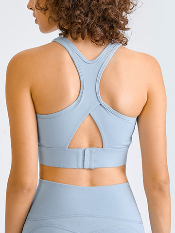 Square Neck Racer back Cropped Tank