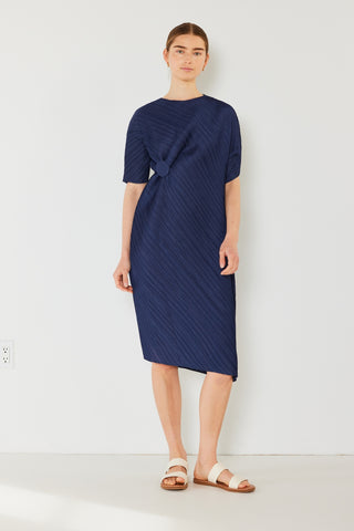 Swim Pleated  Sleeve Dress