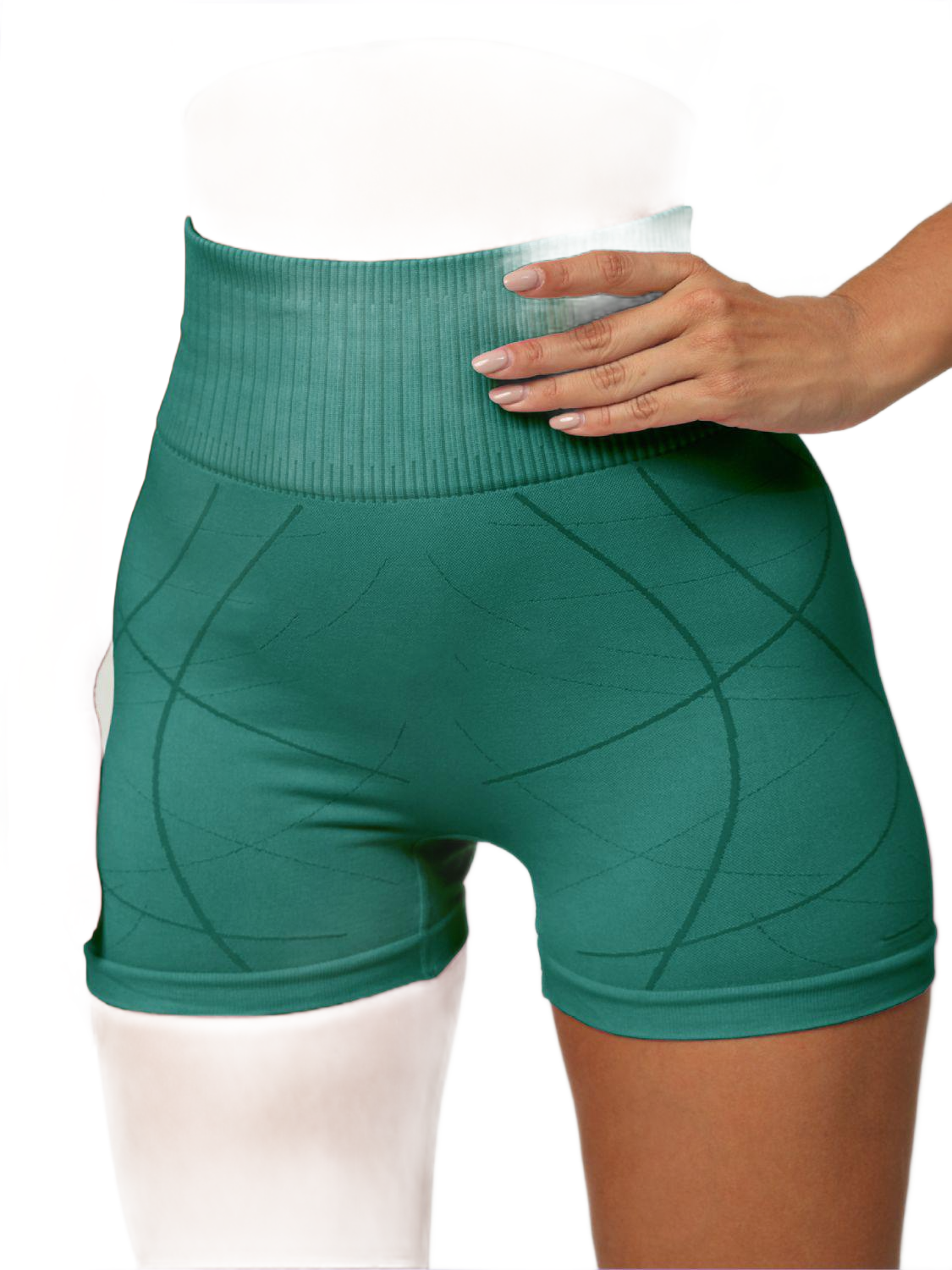 High Waist Active Shorts