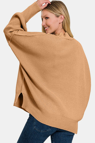 Side Sit Oversize Sweater