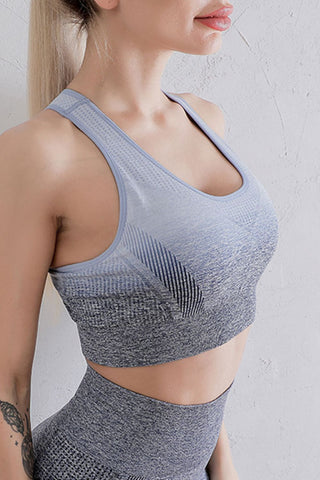 Gradient Racer back Sports Bra