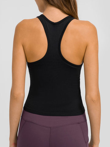 Round Neck Racer back Active Tank