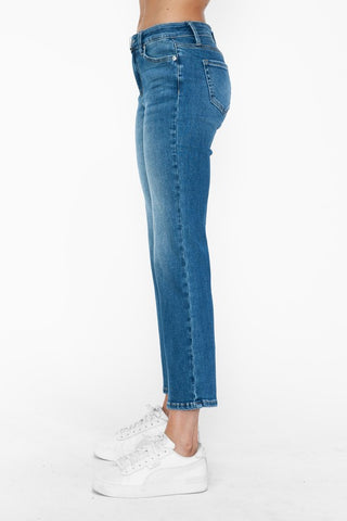 Full Size Cat's Whiskers Mid-Rise Ankle Jeans