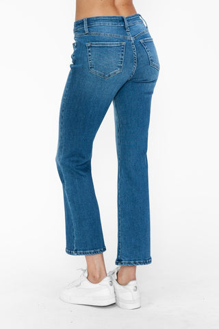 Full Size Cat's Whiskers Mid-Rise Ankle Jeans