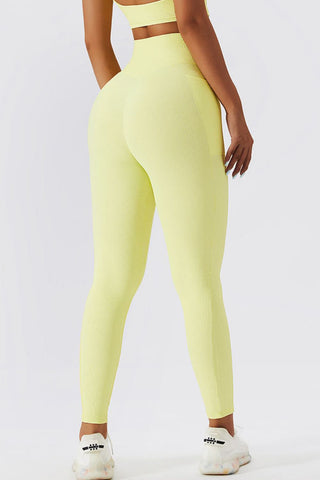 Crossover Waist Active Leggings