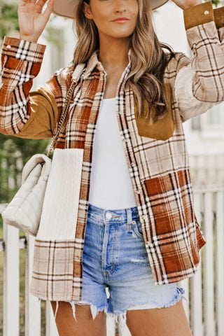 Plaid Button Up Long Sleeve Shacked