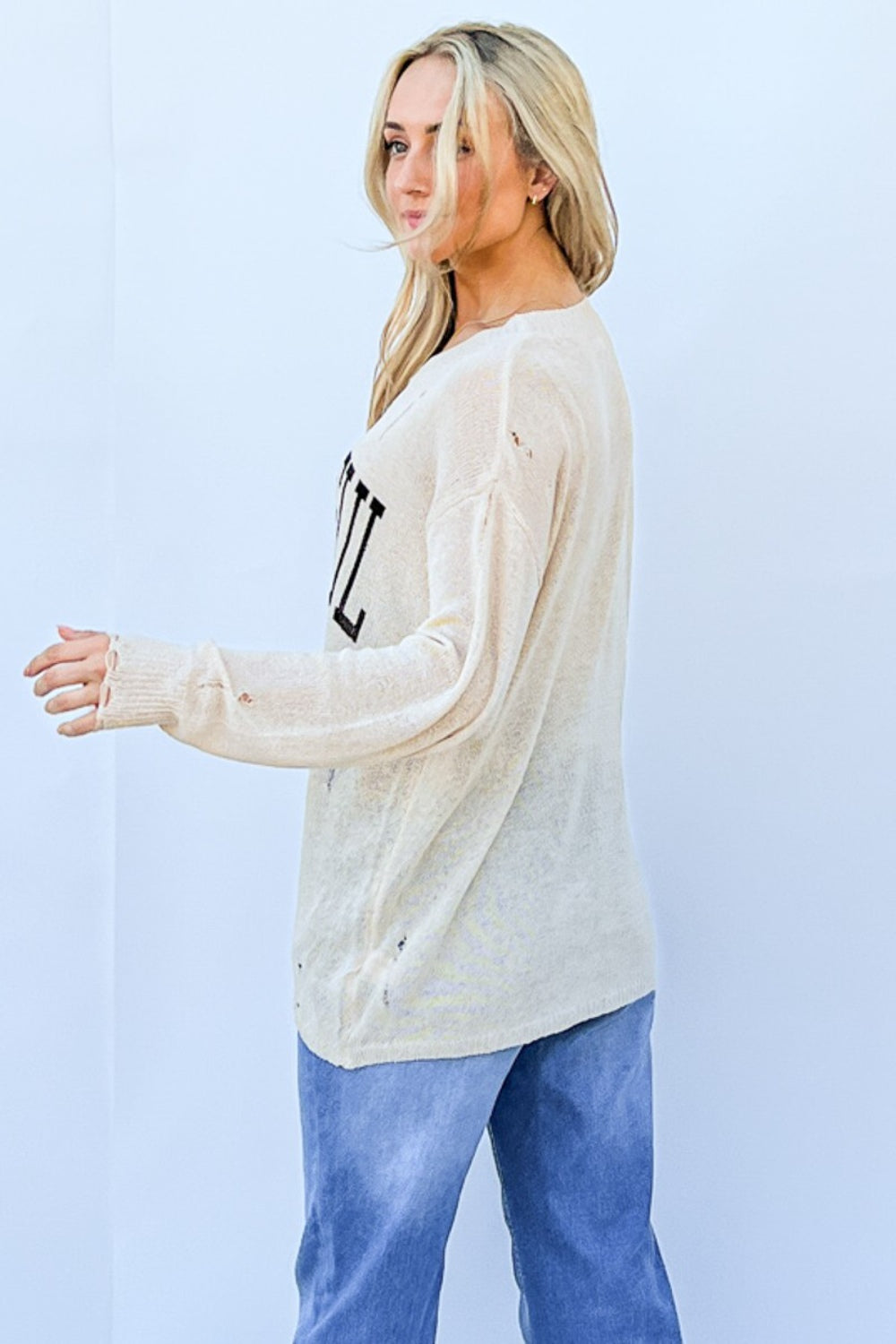 Long Sleeve Knit Top