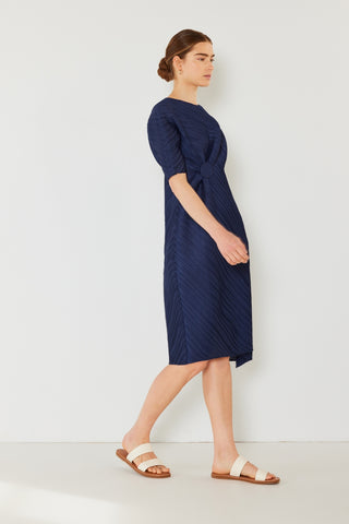 Swim Pleated  Sleeve Dress