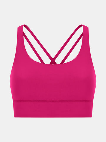 Crisscross Scoop Neck Active Tank