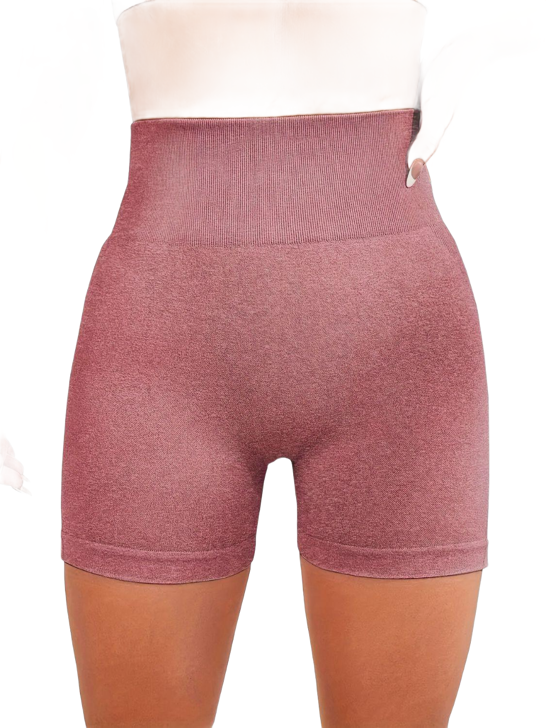 High Waist Active Shorts