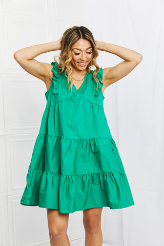 Full Size Ruffle Dress