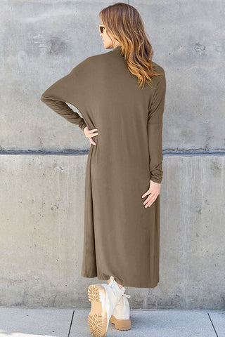  Full Size Open Front Long Sleeve Cover Up - null - All Female Kind - Trendsi - Hoodies For All Kind - 100101527147122 - 100101527147122