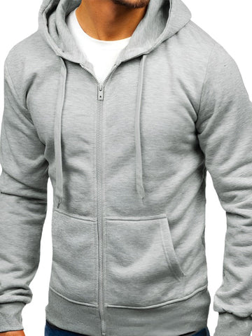 Basic Zip Hoodie - Hoodies For All Kind -  - #tag1# - #tag2# - #tag3# - #tag4# - Basic Zip Hoodie Hoodies For All Kind