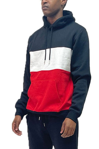 COLOR BLOCK PULLOVER HOODIE - COLOR BLOCK PULLOVER HOODIE - Hoodies For All Kind -  -  - WEIV - Hoodies For All Kind - 2000000553843 - null