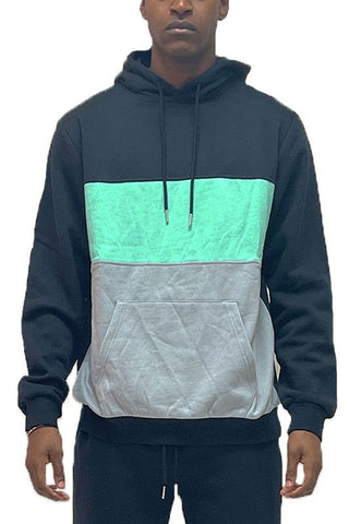 COLOR BLOCK PULLOVER HOODIE - COLOR BLOCK PULLOVER HOODIE - Hoodies For All Kind -  -  - WEIV - Hoodies For All Kind - 2000000553843 - null