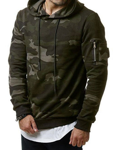 Camo Pocket Hoodie - Hoodies For All Kind -  - #tag1# - #tag2# - #tag3# - #tag4# - Camo Pocket Hoodie Hoodies For All Kind